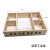 粉笔盒收纳盒讲台实木办公桌面杂物收纳盒教室讲桌粉笔收纳盒 白色1款