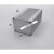 铝盒长方形 正方形铝合金外壳铝型材盒子铝盒长方形壳体氧化开孔 52*52*长80黑色