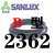 船用SANLUX三力士三角带传动带B2000到2400 B2100 B007 皮带 黑色B-2362三力士