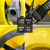 HKNA汇冠建筑工地施工人安全帽程加厚防砸ABS劳保玻璃钢头盔定制印字 V型黄色PE