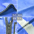 安力 反光背心建筑工地施工环卫交通骑行马甲logo定制免费印字 深蓝色（布面口袋款）