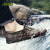 Jeep吉普大码男士短筒雨鞋低帮雨靴防水胶鞋厨房工地洗车防滑耐磨水鞋 黑色 43