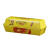 热狗盒船盒拉丝芝士热狗棒纸盒一次性外卖包装蛋包肠香肠带盖盒子 黄色自折热狗盒100个 常规