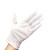 海斯迪克 gnjz-1134  防静电条纹手套 电子厂工厂劳保手套 点塑条纹 (均码10双)