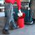防火垃圾桶危废化学品钢制阻燃危险品废弃物实验室废品废液收集桶 10加仑/37.8升  赛煜  红色