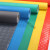 防水橡胶塑料地毯PVC防滑地垫车间阻燃地胶地板垫进门厨房垫 灰色方格纹 0.6米*1米（需要几米数量填几件）