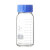 GL80蓝盖试剂瓶透明大口玻璃瓶广口储物罐250 500 1000ml 5000ml 广口