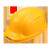 驭舵国标太阳能风扇安全帽工地内置风扇帽蓝牙充电空调制冷带灯AI智能 黄色18000+太阳能+APP+语音+蓝