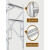 镀锌脚手架建筑用工地龙门式梯架2023新品活动登高装修架厂家直销 家用型1.6厚+两芯方管板