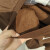 耐克（NIKE）卫衣外套男装冬季新款加绒保暖运动服圆领休闲上衣套头衫 623459-259 咖色/加绒 S