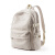 袋鼠（KANGAROO）双肩包女高中生初中生书包日系ins大学生简约轻便大容量旅行背包 (两件套)卡其色+杏白色旅行包