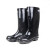回力028 雨靴 中筒单层 黑色水鞋塑胶套鞋 38