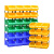 元件塑料盒钻头螺丝分类盒样品盒物料零件置物盒HZD 3号黄色
