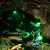 龙代（longdai）太阳能庭院灯 酒店通道公园水池防水地埋灯别墅假山水底灯 一拖二5米线 蓝光款