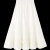 桑德斯Forever21小清新白色半身裙早春款A字裙高腰中长雪纺仙女裙子 白色 S