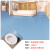 PVC地板革加厚耐磨商用塑胶地垫水泥地面直接铺家用防水阻燃地贴 1.2mm实塑工程革-蓝理石 1件=10 2x5m