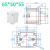 AG系列ABS塑料防水盒 通用接线端子盒 监控盒安防盒 室内外防水盒 65*50*55