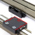 DS45同步带直线模组导轨高速运行十字钢丝皮带传动步进电动滑台 有效100MM