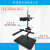 机器视觉实验支架  智能CCD显微镜固定测试台+万向光源架 旗舰款高600mm大底板 RH-MVT4-600-