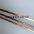 勋狸粑0号扁平磷铜焊条空调焊接铜管接头1.3*3.2 进口扁焊条5根