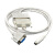适用PLC编程电缆数据下载线通讯线RS232串口电缆 SC-09 蓝色 5m