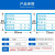 化科（boliyiqi）化学试剂标签纸 实验室标签 标准物质溶液配制不干胶标签 蓝色，20张/包