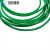 聚氨酯粗面圆带粘接圆形粗面皮带电机传动带工业皮带PU绿色粗面带 10mm绿色粗面1米价 其他