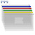 稳斯坦 WST1036 拉链档案袋（10个）透明文件夹 防水资料袋 公文袋 （A3-43.5*31.5cm）