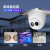 大华(dahua)半球监控摄像头300万高清室内防水有线poe供电50米红外夜视手机远程拾音摄像机P30T1-A-2.8mm