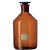 DURAN 实验室磨口玻璃瓶 窄口 NS 29/32 棕色 带平头玻璃塞 2000ml