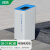 绿恩 户外小区果皮箱现代室外垃圾桶高档商用大环卫不锈钢镀锌钢板GB-37