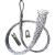 电力电缆网套牵引拉线连接器钢丝蛇皮套子网兜导线猪笼套拉紧网罩 电缆网套25-35平方 直径25-35mm