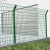 硬塑双边丝护栏网框架网工业丝栏栅栏室外围栏定制 丝粗4.5MMX1.8米高X3米长一套(一网一柱)