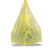 沸耐笙 FNS-14849 黄色加厚耐用PE新料垃圾袋/100只 平口式100L/90cm*100cm 1件