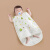 童颜 婴儿睡袋纱布背心睡袋儿童防踢被中大童夏季薄款 M码