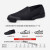 定制新式超轻软底防滑耐磨中老年PLA黑色单布鞋青年司 黑色 L7布鞋 43 =265