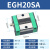 厂家现货低组直线导轨线性滑轨EGH15/20/25方型法兰导轨滑块滑台 EGH20SA