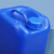 鸣固 堆码桶废液收集桶耐酸碱耐腐蚀实验室废液桶 5L 蓝色
