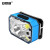 安赛瑞 LED灯感应头灯 应急强光远射充电式夜钓鱼灯 头戴式手电筒 蓝色 310855