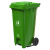 科力邦（Kelibang） 户外垃圾桶 大号环卫脚踏垃圾桶商用工业小区物业分类垃圾桶120升 KB1060 绿色