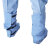 永霏8.5cal防电弧手套+脚套 本质阻燃电力防护工作劳保手套 浅蓝