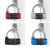 赫思迪格 HGJ-308 大号健身房更衣柜密码锁 密室道具防盗5位字母锁 黑色