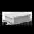 铝合金外壳户外接线密封盒铝盒仪器仪表防水铝型材盒子定做100-75