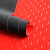 防水塑料地毯加厚耐磨车间地板垫厨房走廊楼梯塑胶地垫PVC防滑垫 红色人字纹 加厚款 1.8米*12米(整卷)