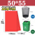 定制分类垃圾袋大号商用加厚红色蓝色绿色灰色厨房60物业80环卫特 100*120灰色 特厚4.5丝 400个 加厚
