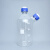2000ml 废液瓶 HPLC 液相色谱流动相溶剂瓶 蓝色广口瓶 丝口试剂瓶 玻璃瓶盖 Cornin 2升 侧面2口溶剂瓶盖