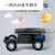 全光辰（quanguangchen）科学实验迷你小学生diy自制发明 迷你太阳能小车太阳能组装风扇