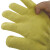 海太尔(HTR)0202耐高温防割手套热处理耐350℃高温耐热可清洗搬运金属劳保手套 黄 40cm
