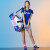 尤尼克斯（YONEX）多功能款羽毛球包双肩背包单手提包男女大容量6支装 YONEX尤尼克斯YY-2012米白色+礼
