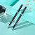 DUKE公爵风尚系列钢笔/特细钢笔明尖笔暗尖笔墨水礼盒套装对笔日常书写两用笔 典雅黑（0.5mm+0.38mm）